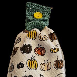 Handmade Kitchen Towel Hanger including Towel